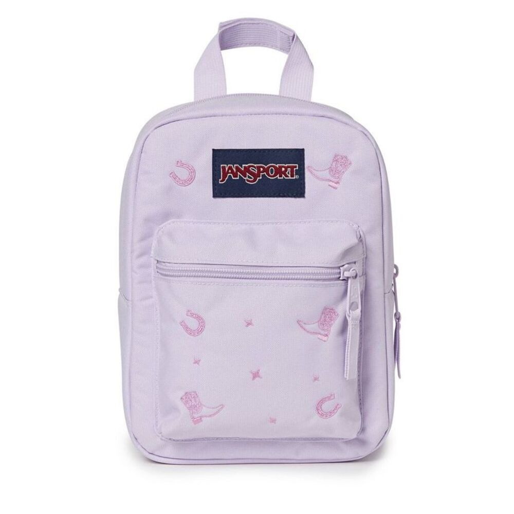 JanSport Big Break FX Insulated Dual Compartment Lunch Bag - Pastel Lilac